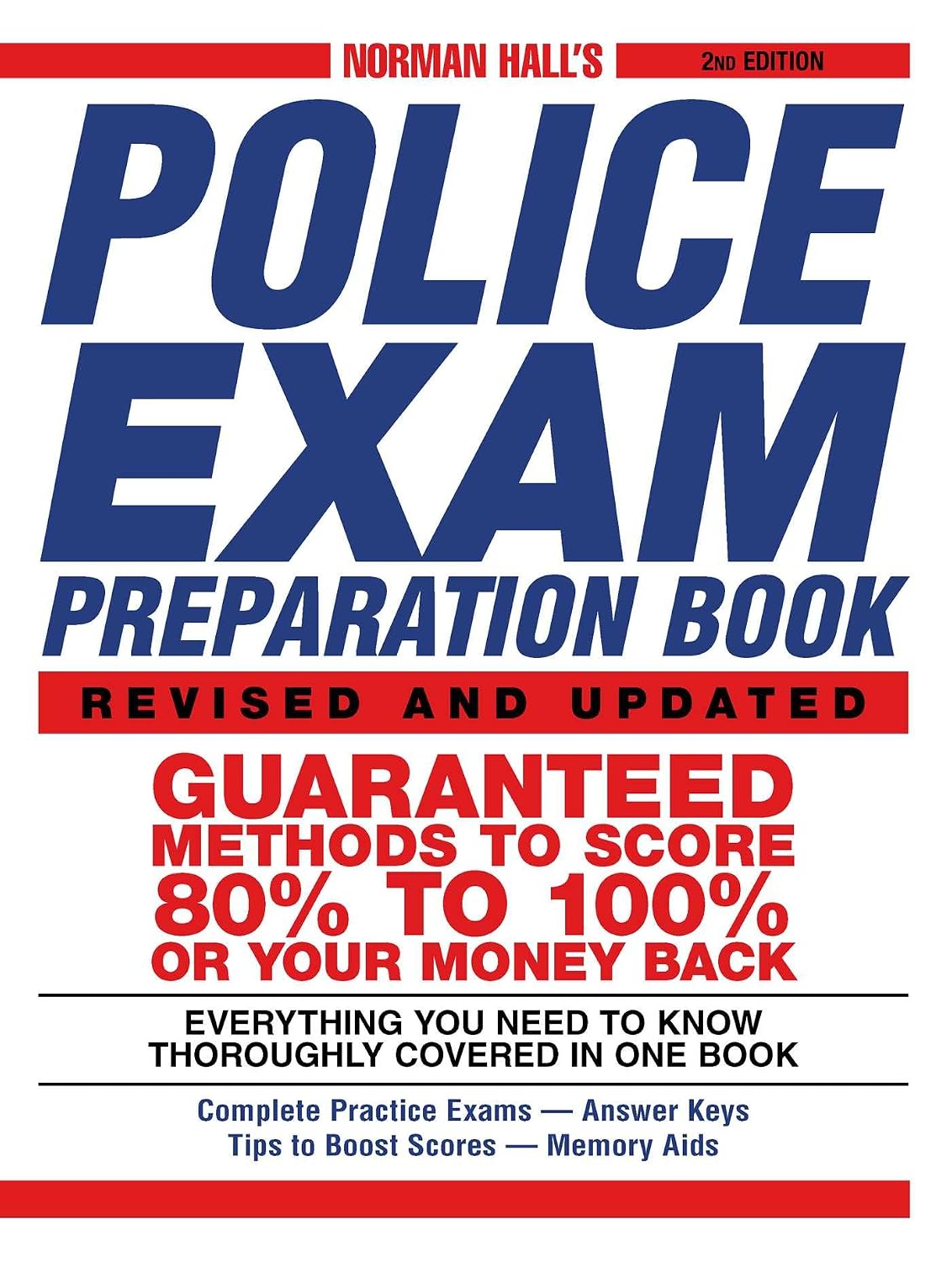 NORMAN HALL'S POLICE EXAM PREPARATION BOOK