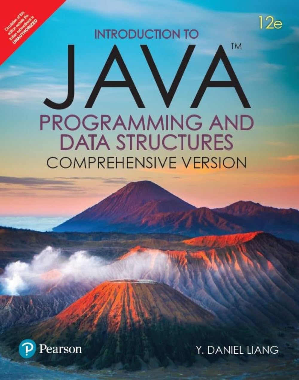Pearson Introduction to Java Programming and Data Structures, Comprehensive Version, 12th Edition by Pearson