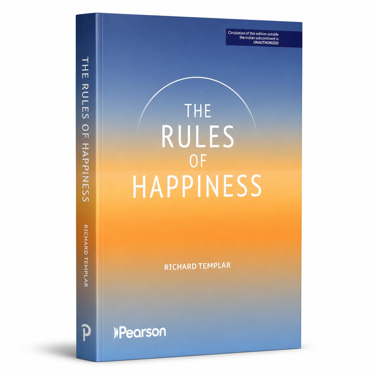 Pearson The Rules of Happiness, 1st Edition by Richard Templar | International Bestselling Self-Help and Personal Growth Book